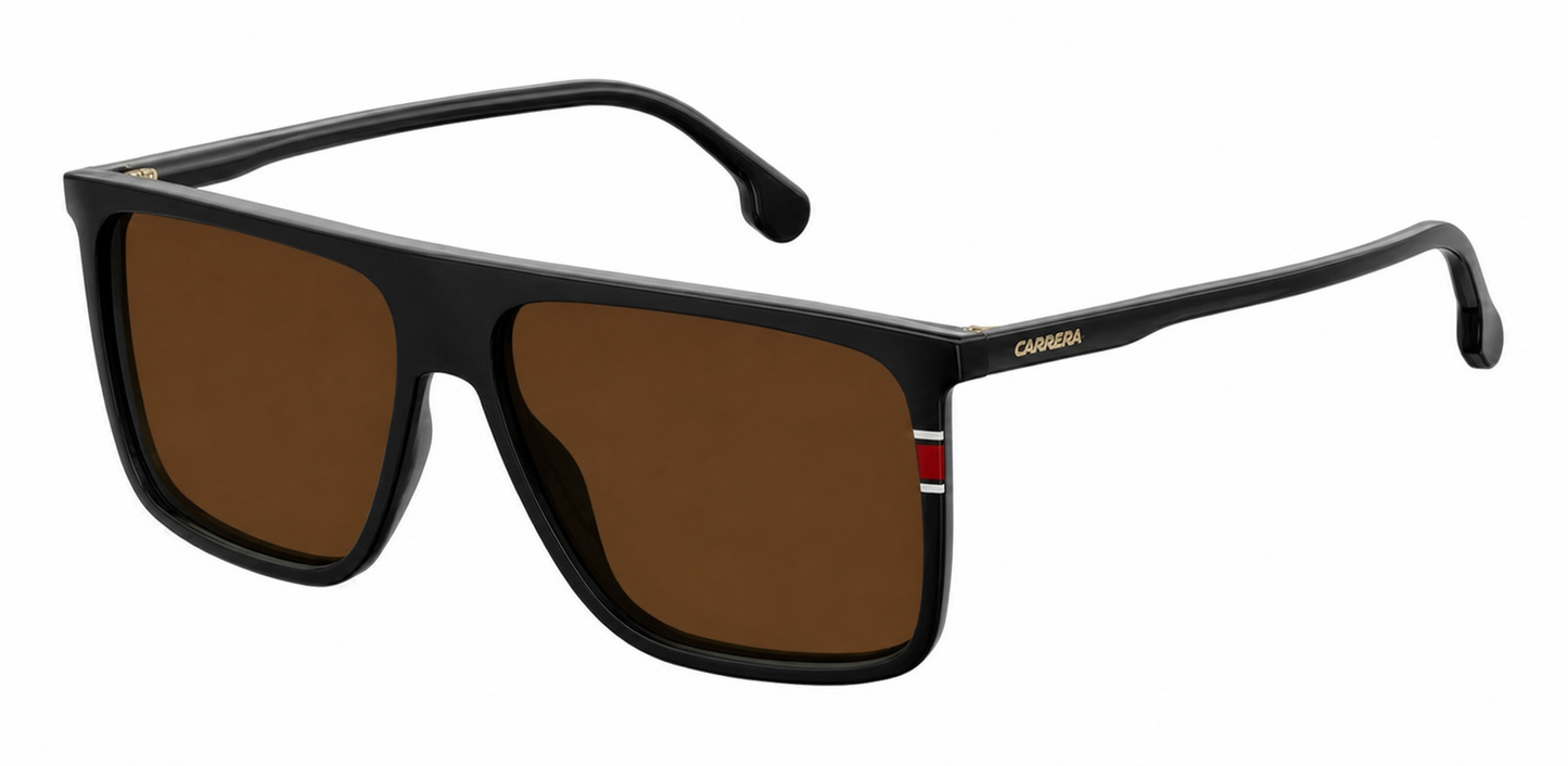 Colour: Black Gold - Custom Polarised - Brown solid tint