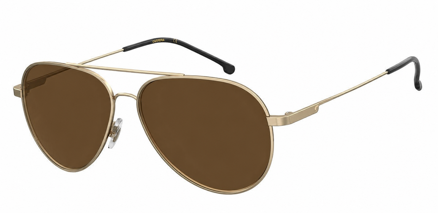 Colour: Gold - Custom Polarised - Brown solid tint