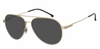 Colour: Gold - Custom Polarised - Grey solid tint