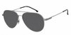 Colour: Silver - Custom Polarised - Grey solid tint
