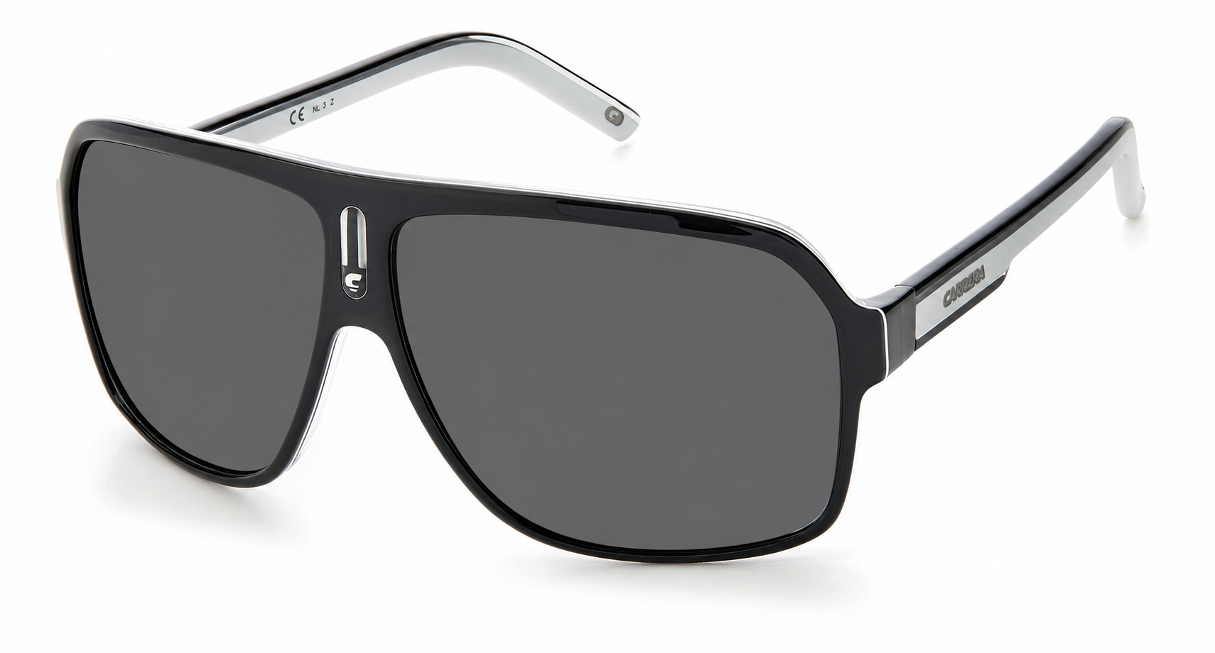 Colour: White - Custom Polarised - Grey solid tint