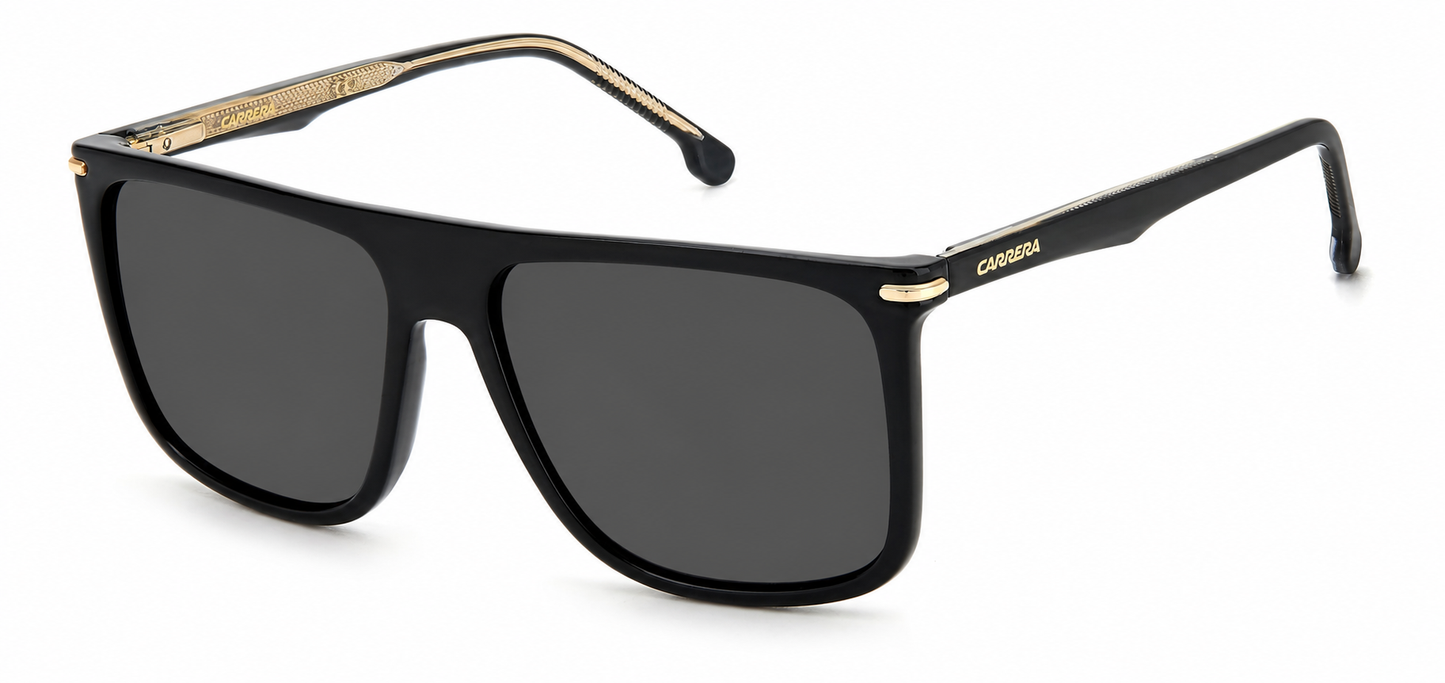 Colour: Black - Custom Polarised - Grey solid tint