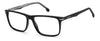 Carrera 286 Black angled view showing temples