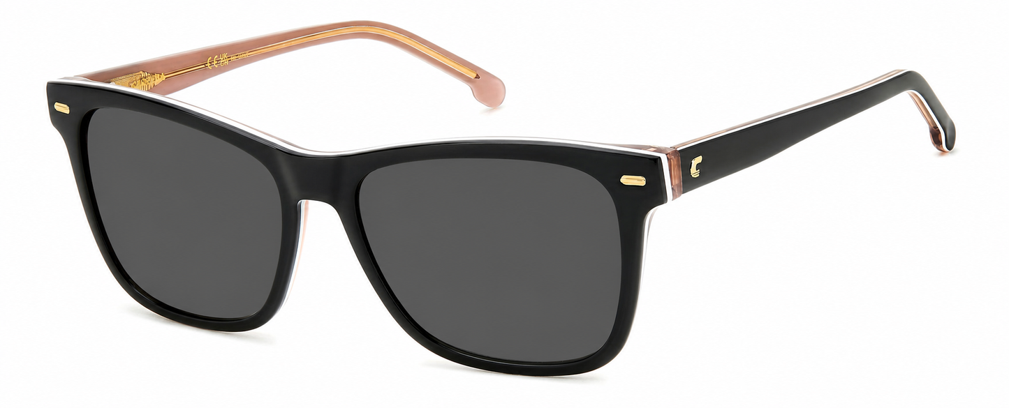 Colour: Black - Custom Polarised - Grey solid tint