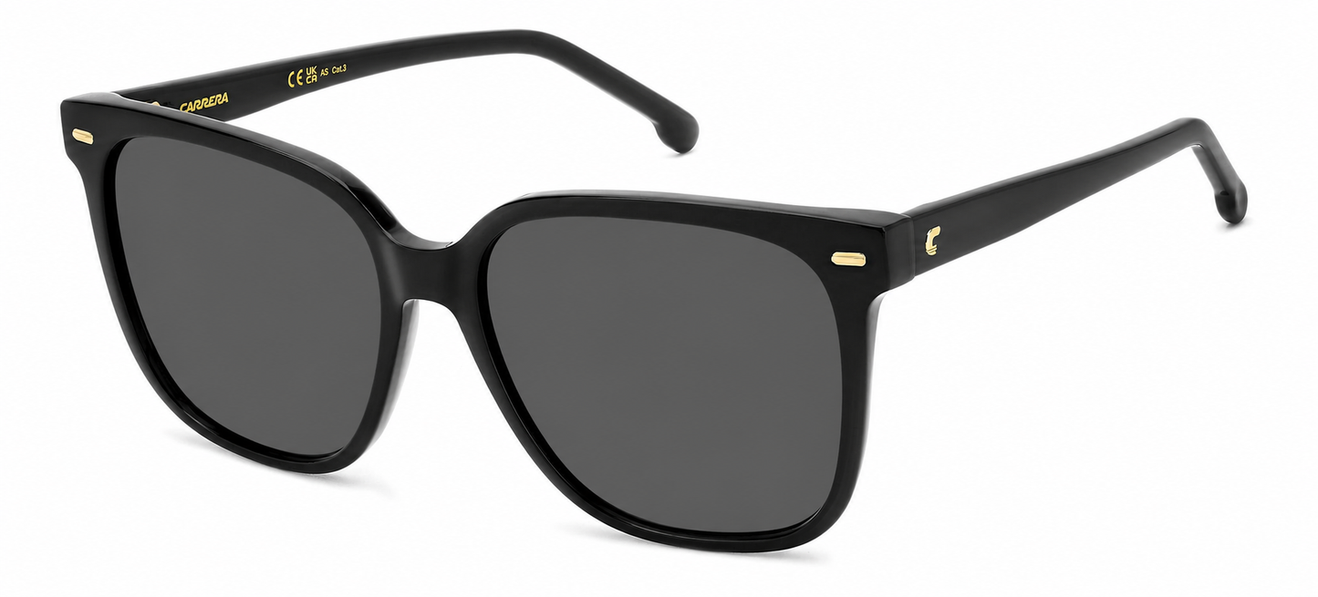 Colour: Black - Custom Polarised - Grey solid tint
