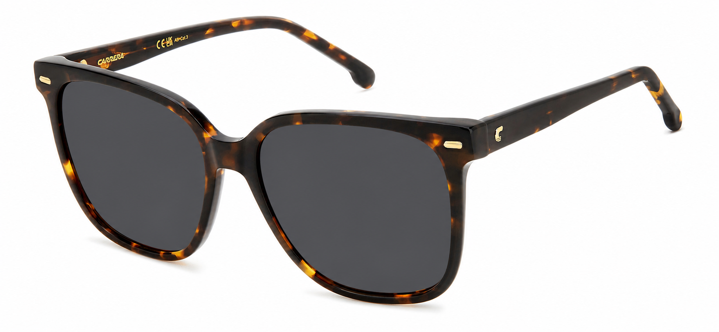 Colour: Havana - Custom Polarised - Grey solid tint