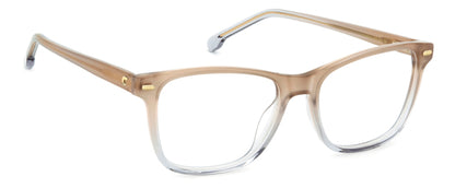 Carrera 3009 Beige Grey angled view showing temples