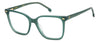 Carrera 3011 Green Gold angled view showing temples