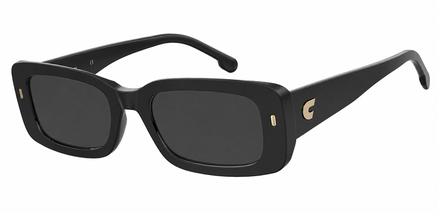 Colour: Black - Custom Polarised - Grey solid tint