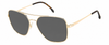 Colour: Gold Havana - Custom Polarised - Grey solid tint