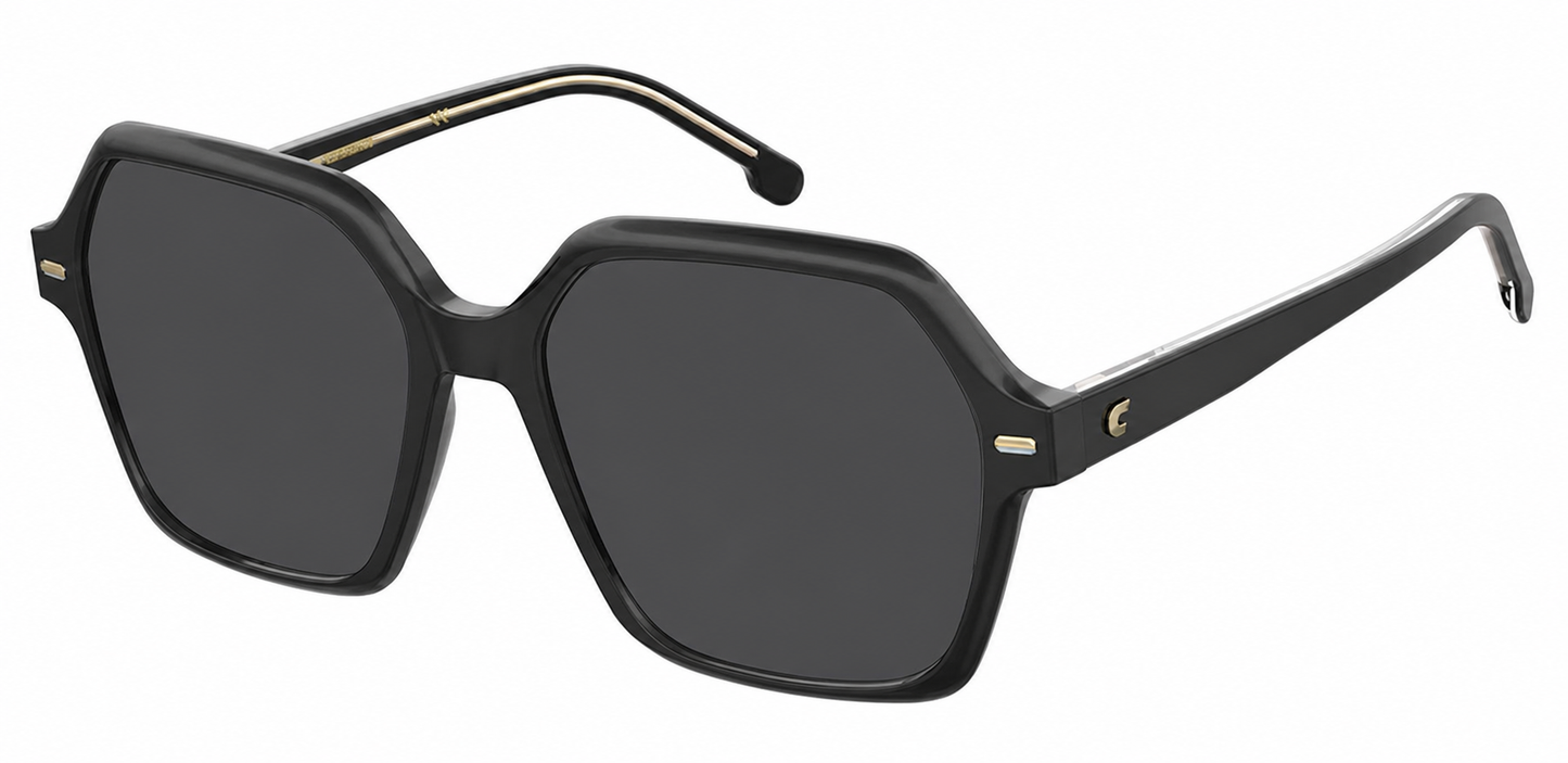 Colour: Black - Custom Polarised - Grey solid tint