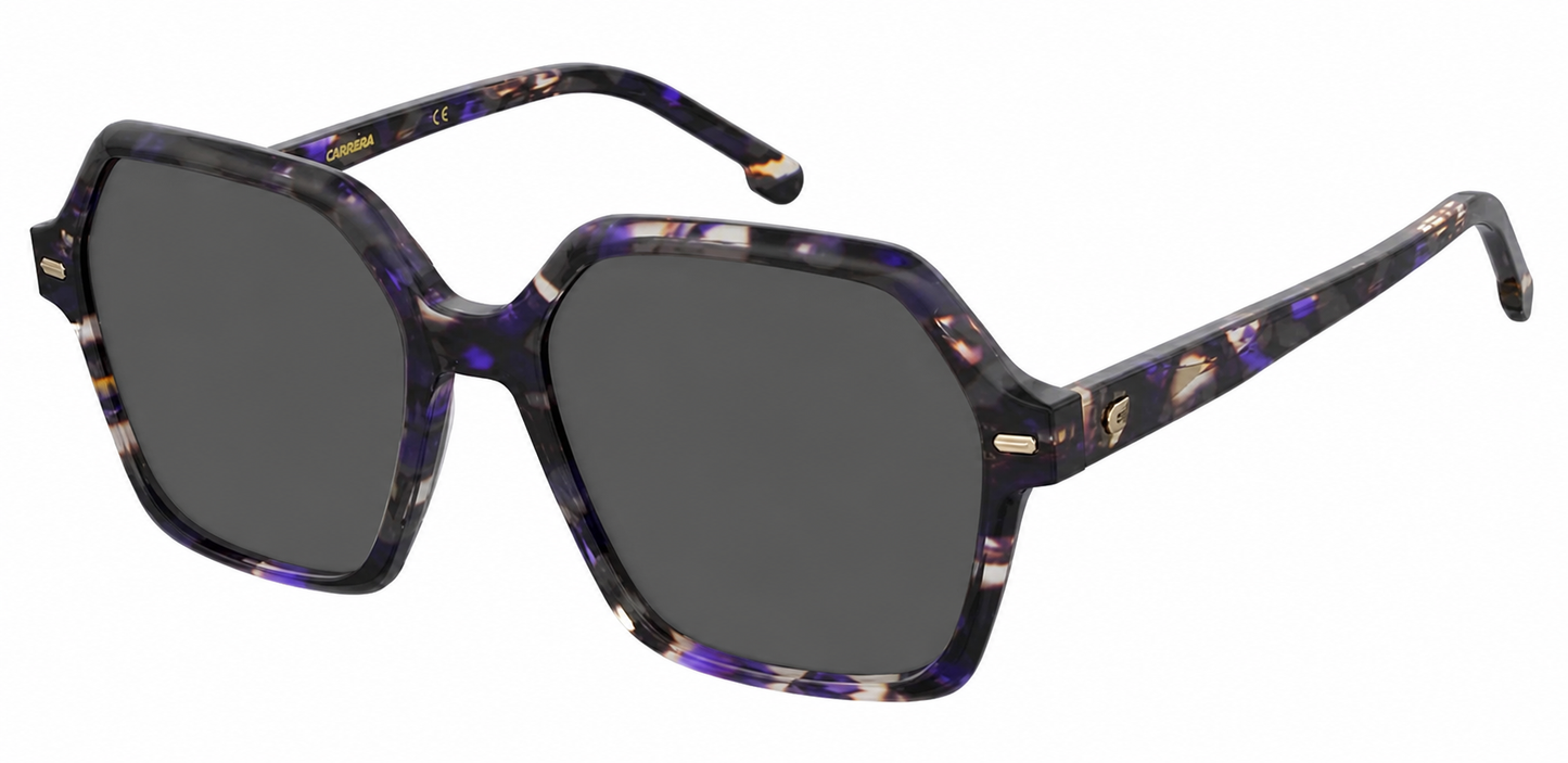 Colour: Purple Tortoise Shell - Custom Polarised - Grey solid tint
