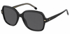 Colour: Black - Custom Polarised - Grey solid tint