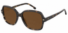 Colour: Tortoise Shell - Custom Polarised - Brown solid tint