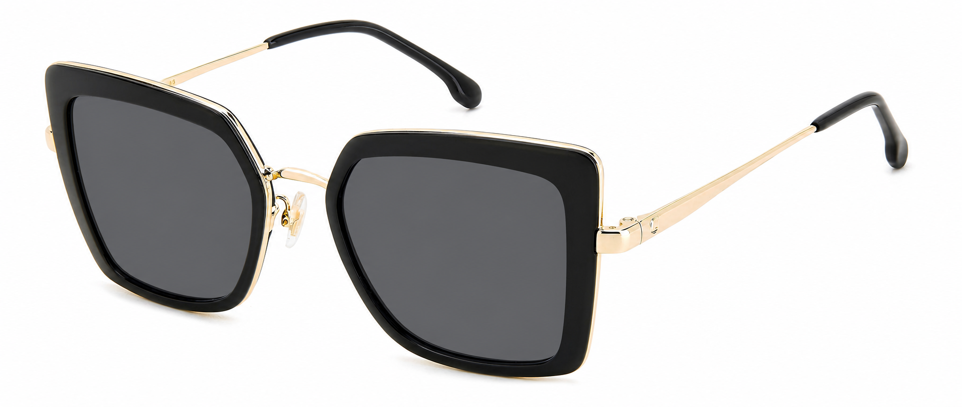 Colour: Black - Custom Polarised - Grey solid tint