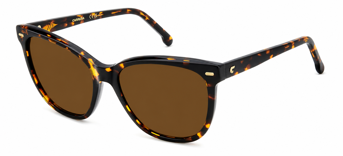 Colour: Havana - Custom Polarised - Brown solid tint