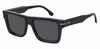 Colour: Black - Custom Polarised - Grey solid tint