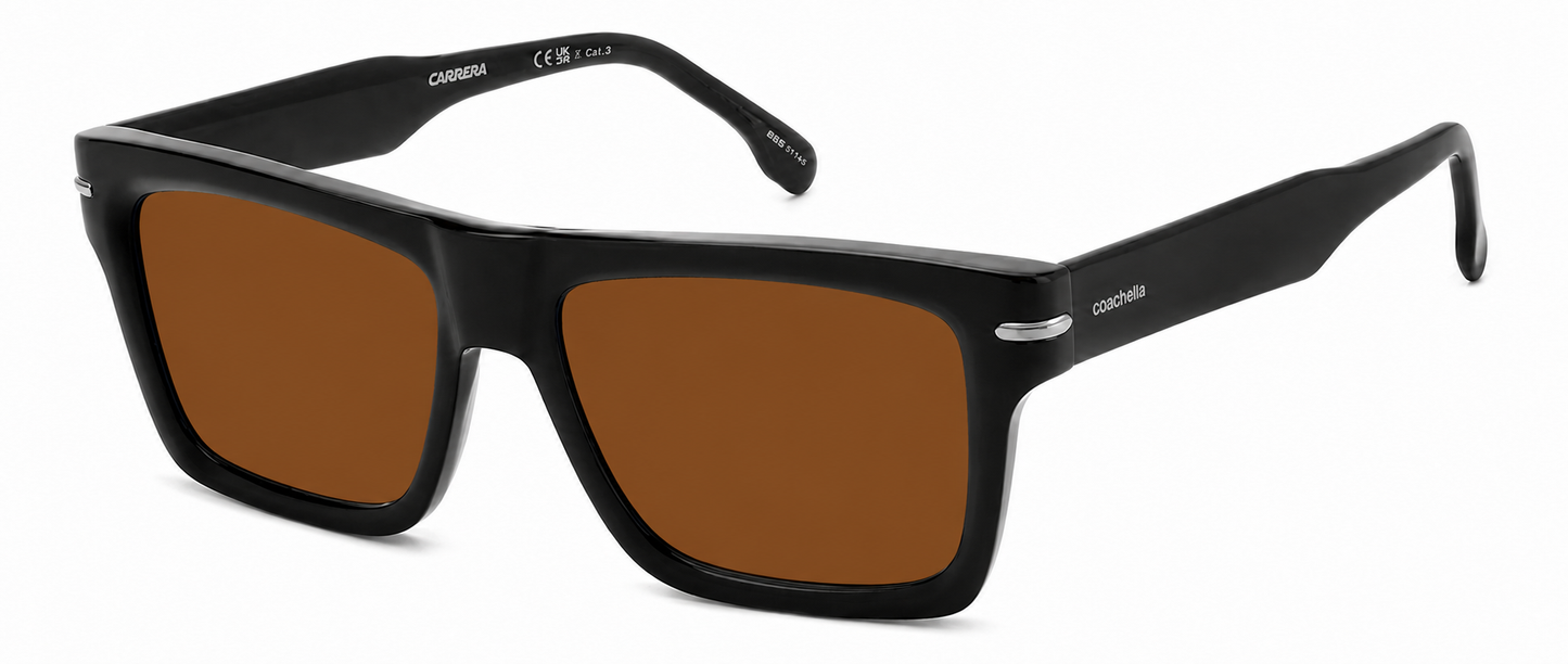 Colour: Coachella - Custom Polarised - Brown solid tint