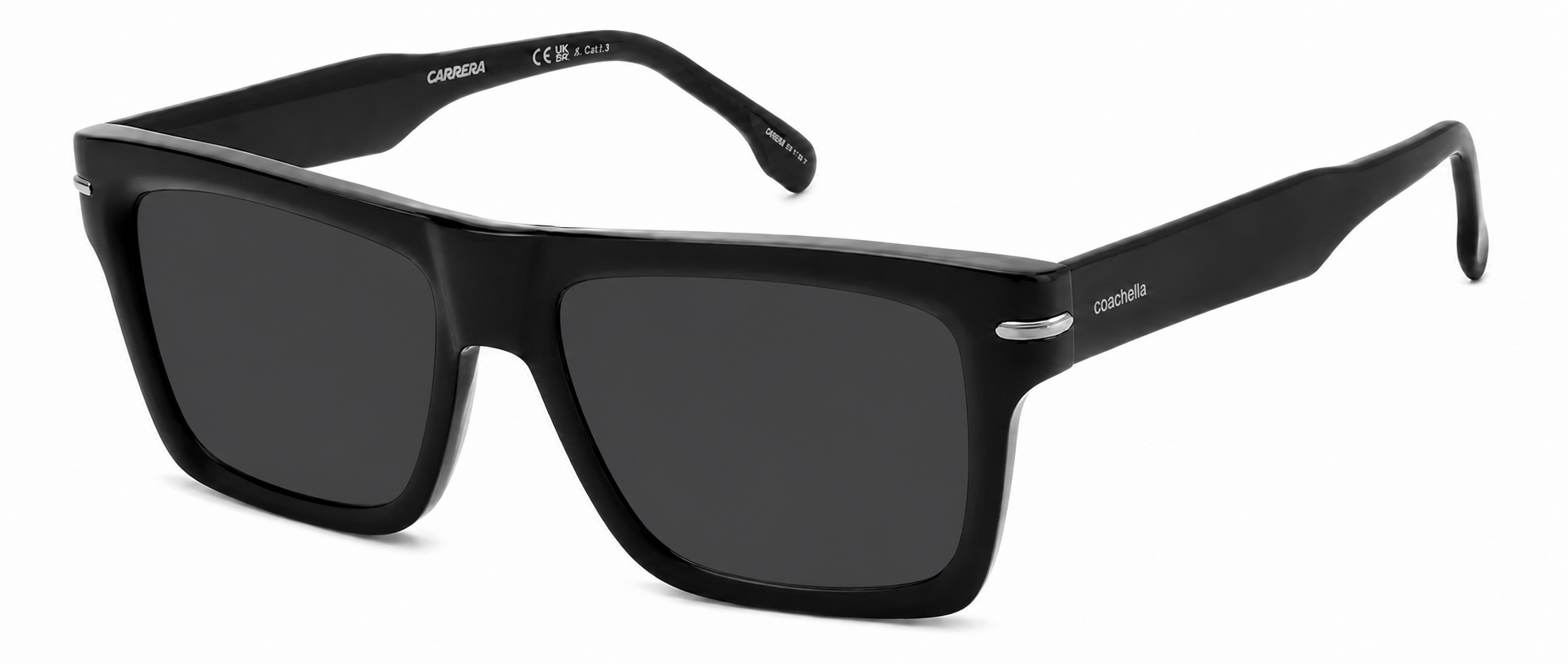 Colour: Coachella - Custom Polarised - Grey solid tint