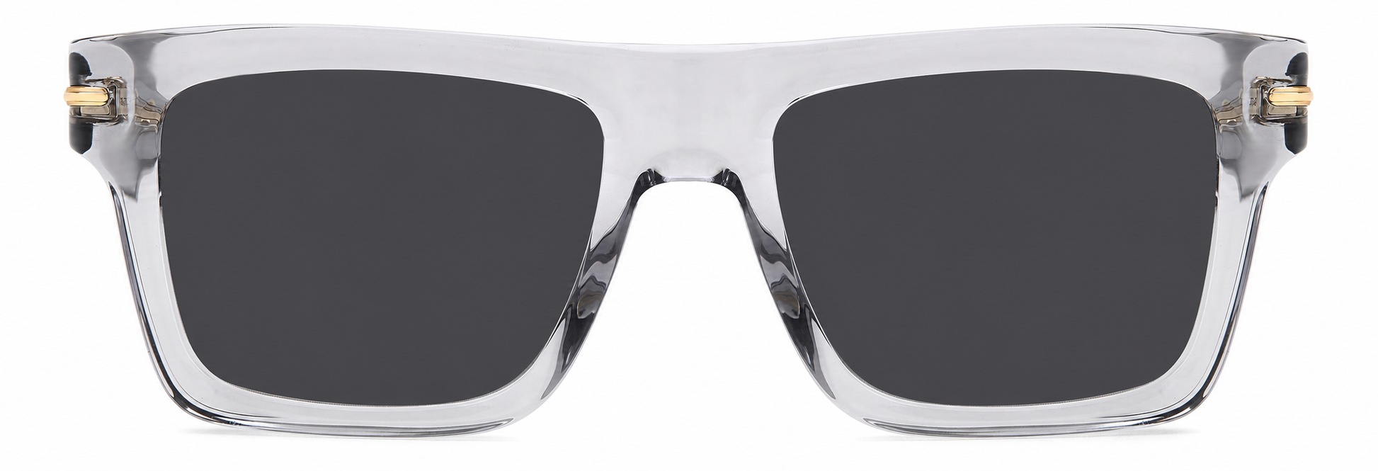 Colour: Grey Clear - Custom Polarised - Grey solid tint