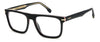 Carrera 312 Striped Black angled view showing temples