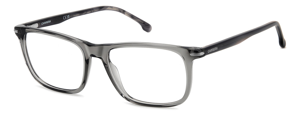 Carrera 351 Grey Horn angled view showing temples