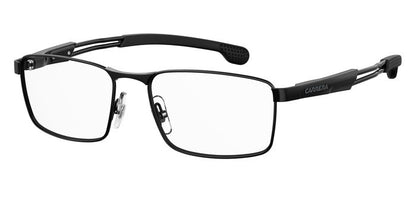 Carrera 4409 Black angled view showing temples