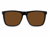 Colour: Black - Custom Polarised - Brown solid tint