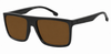 Colour: Black - Custom Polarised - Brown solid tint