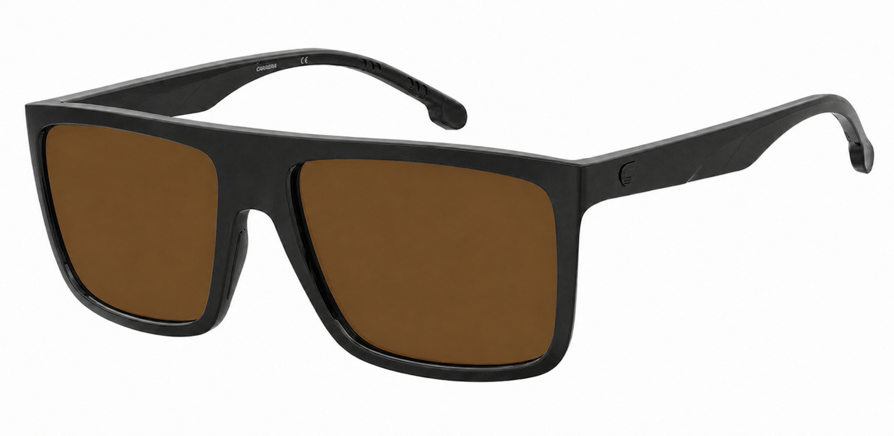 Colour: Black - Custom Polarised - Brown solid tint