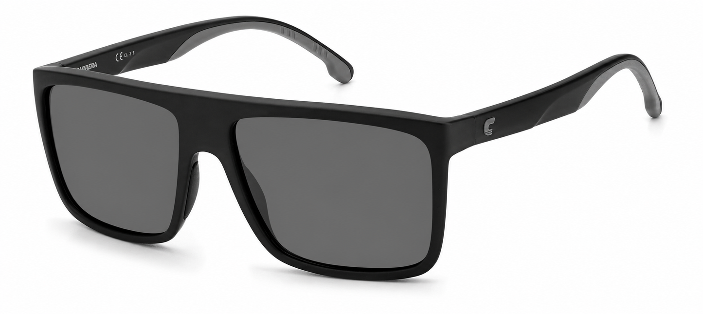 Colour: Matte Black - Custom Polarised - Grey solid tint
