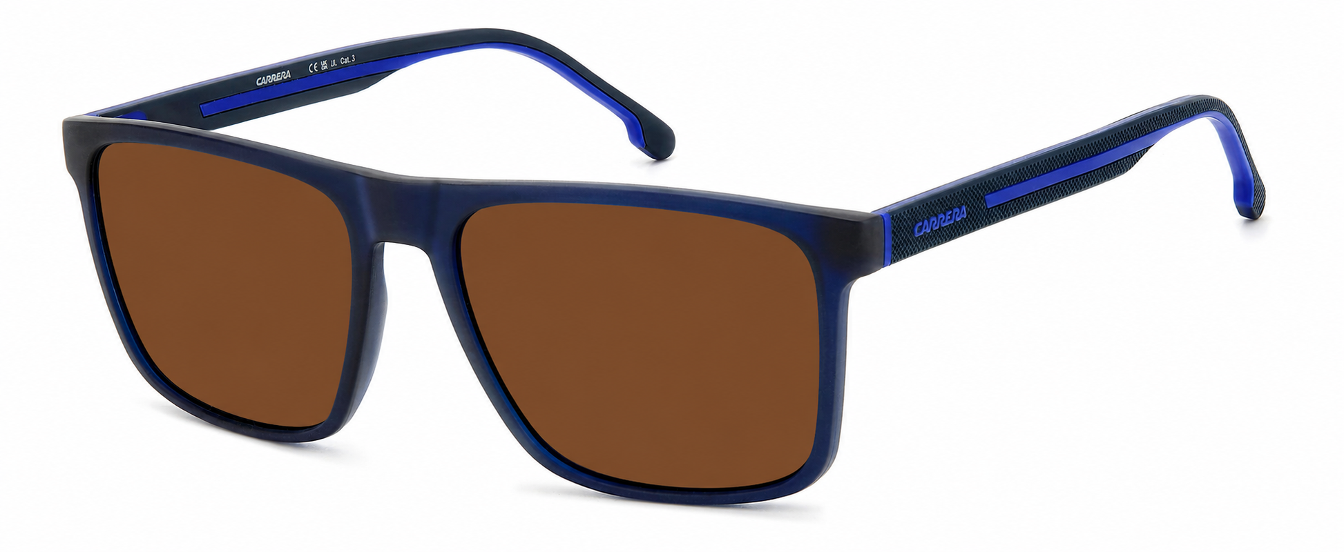 Colour: Black Blue - Custom Polarised - Brown solid tint