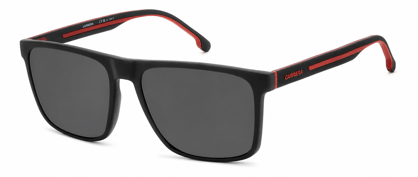 Colour: Black Red - Custom Polarised - Grey solid tint