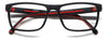 Carrera 8885 Matte Black Red detail view 1