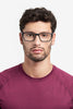 Carrera 8885 Matte Black Red detail view 4
