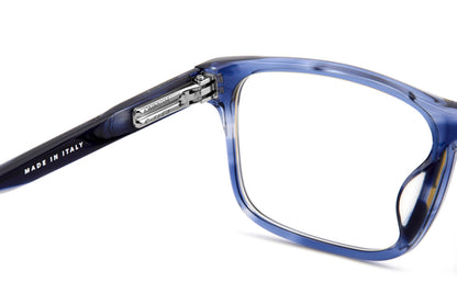 Carrera C FLEX 04/G Blue Horn hinge detail