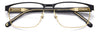 Carrera C FLEX 06/G Matte Black Gold detail view 2