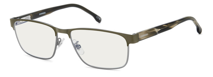Carrera C FLEX 06/G Military Green angled view showing temples