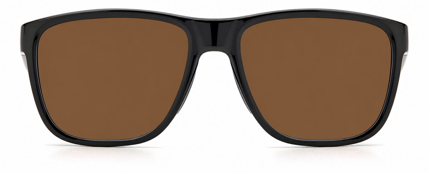 Colour: Black Red - Custom Polarised - Brown solid tint
