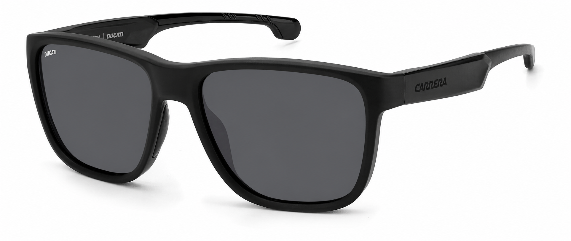 Colour: Matte Black - Custom Polarised - Grey solid tint