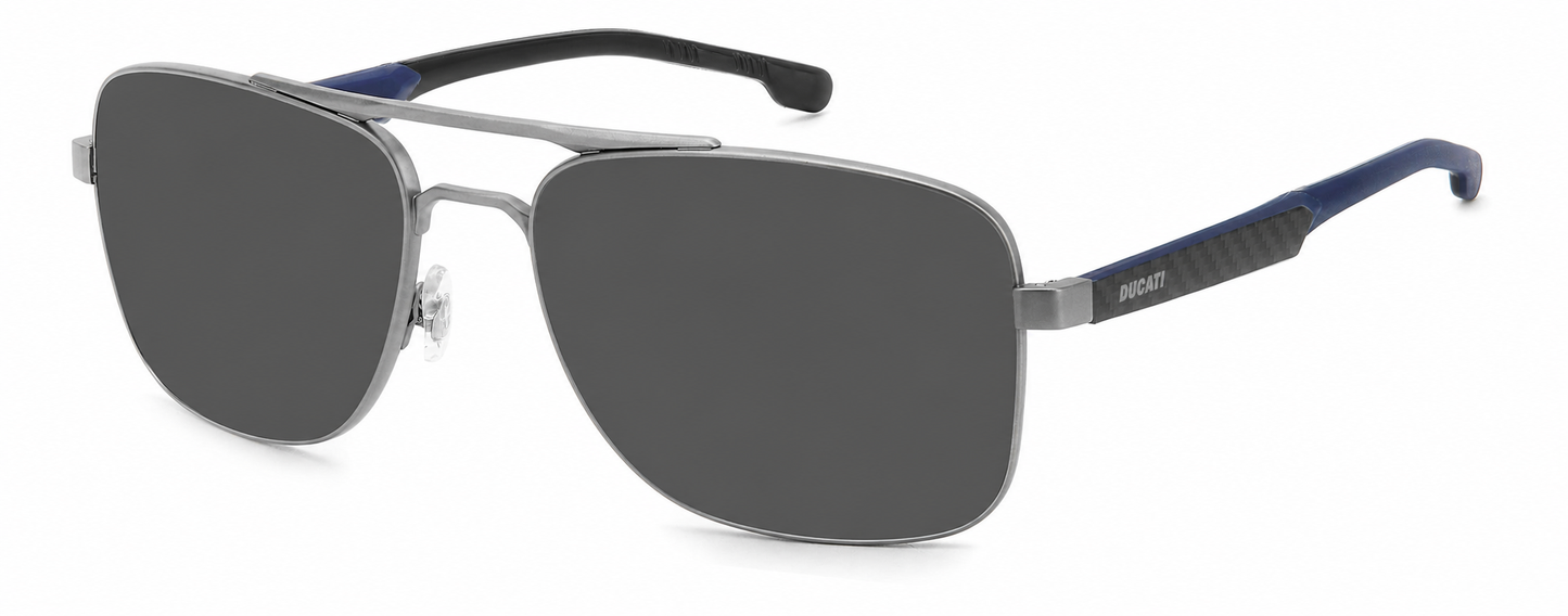 Colour: Silver - Custom Polarised - Grey solid tint