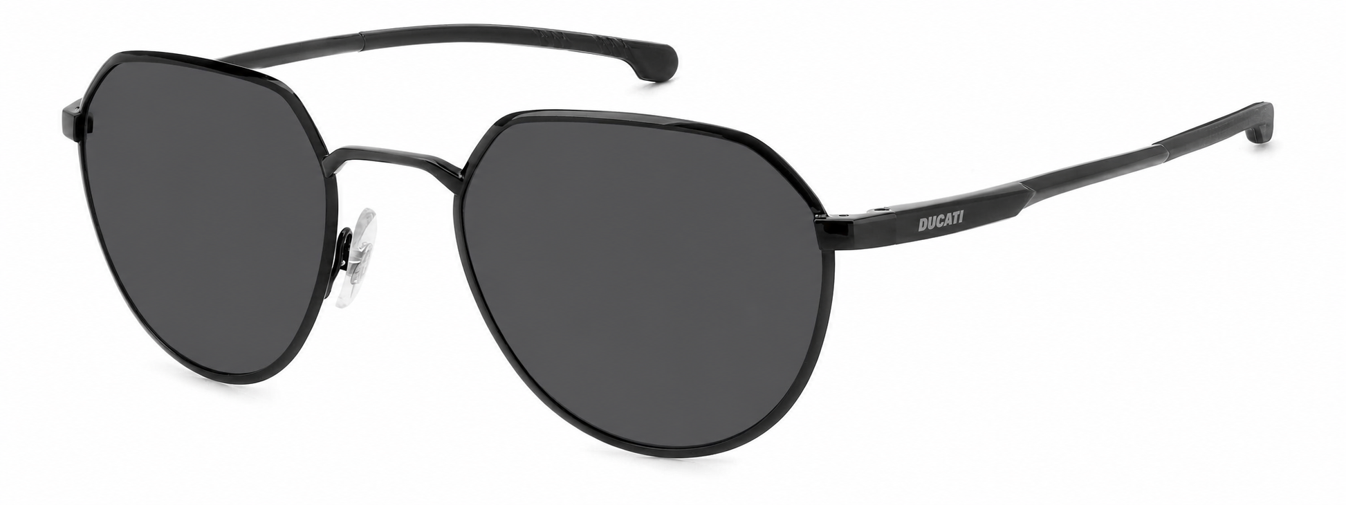 Colour: Black - Custom Polarised - Grey solid tint