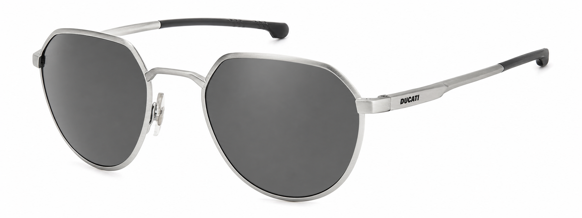 Colour: Silver - Custom Polarised - Grey solid tint