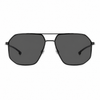 Colour: Gloss Black - Custom Polarised - Grey solid tint