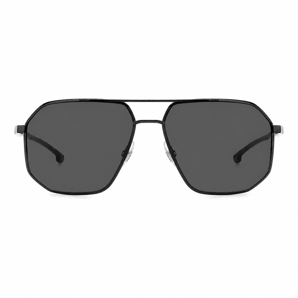 Colour: Gloss Black - Custom Polarised - Grey solid tint