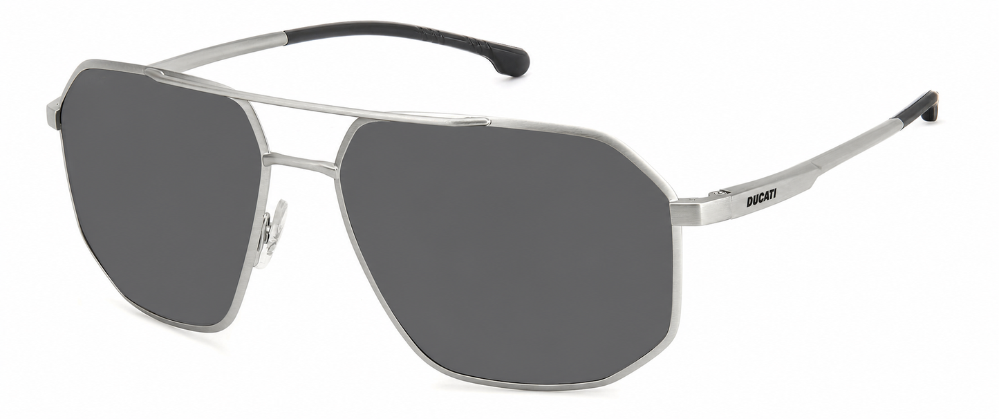 Colour: Silver - Custom Polarised - Grey solid tint
