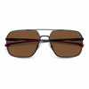 Colour: Black - Custom Polarised - Brown solid tint