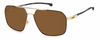 Carrera Carduc 038/S sunglasses - Colour: Black - Custom Polarised - Brown solid tint