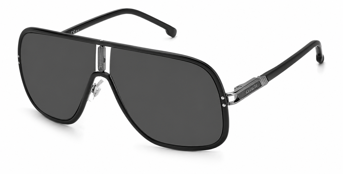 Colour: Black - Custom Polarised - Grey solid tint