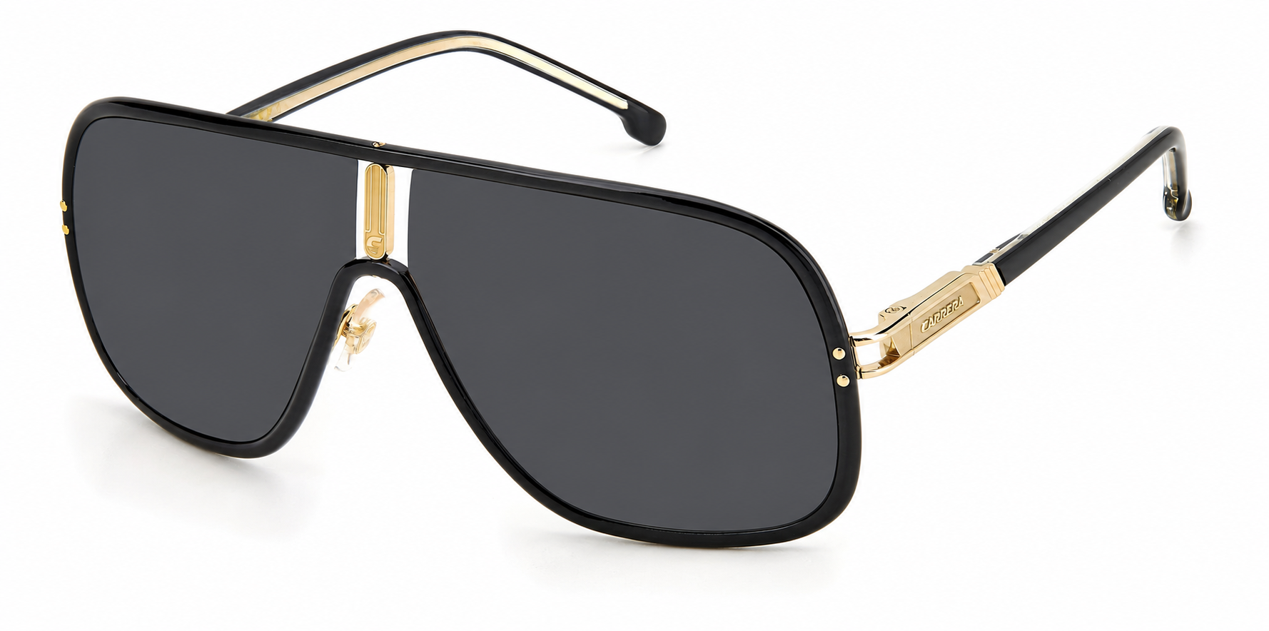 Colour: Gold - Custom Polarised - Grey solid tint